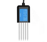 Crabop USB Soil Sensor for NPK pH Moisture Temp, IP68 Stainless Probe, Fast Read Agriculture Gardening Tool(B)