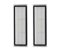 Crabop Washable HEPA Filter Replacement for JONR X1 MAX, for EVERYBOT Q11, for DEERMA X80/X90 Ultra - Captures Fine Dust & Pet Hair, Easy Install, 2-Pack(2 PACK)