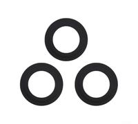 Crabop Water Saving Drain Seal Ring 70mm Silicone DIY Fix | Leak- for proof design, stops water waste, fits 70mm drains, for black silicone, easy hand installation