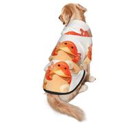Crabs And Starfish Adorable Dog Hoodie - Soft Polyester Pet Hoodie For Medium And Large Dogs, Seasons
