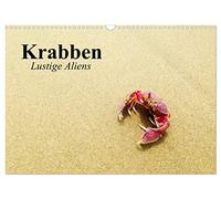 Crabs. Funny aliens UK-Version (Wall Calendar 2026 DIN A3 Landscape), CALVENDO 12 Month Wall Calendar