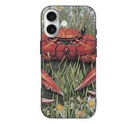 Crabs in The Daisy Flowers Compatible with iPhone 17/17 Air/17 Pro/17 Pro Max TPU Phone Case Slim Phone Protective Cover