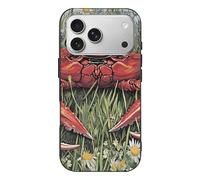 Crabs in The Daisy Flowers Compatible with iPhone 17/17 Air/17 Pro/17 Pro Max TPU Phone Case Slim Phone Protective Cover