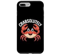 Crabsolutely Cute Crab Pun Ocean Coastal Humor Case for iPhone 7 Plus/8 Plus