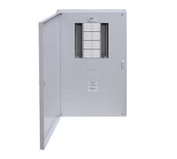 Crabtree 18PSC08MR Polestar Compact 8 Way 125A 3P+N Type B Surface Distribution Board