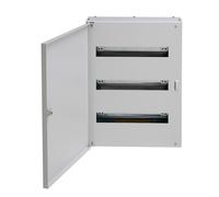 Crabtree 18PSCAS3 Polestar Compact Rowboard 3 x 18 Module DIN Rail Surface Enclosure