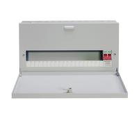 Crabtree 18SN19L Loadstar 19 Way 100A 1P+N Type A Surface Distribution Board c/w Switch Disconnector