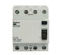 Crabtree 241/100TD Loadstar 100A 100mA 4P Type AC RCCB - Time Delay