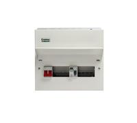 Crabtree 508/2483B Starbreaker 8 Way (4+4) Split Load Consumer Unit with 100A Main Switch & 80A 30mA Type A RCD