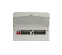 Crabtree 511/2583B Starbreaker 11 Way (5+6) Split Load Consumer Unit with 100A Main Switch & 80A 30mA Type A RCD