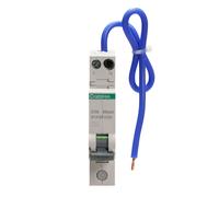 Crabtree 61/CM1030 Starbreaker 10A 30mA SP+N C Curve 6kA Type A Compact Bi-Directional RCBO