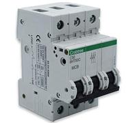Crabtree 6HT50C MCB Miniature Circuit Breaker Triple Pole TP Type C 10kA 50 amp