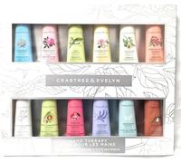 Crabtree and Evelyn Hand Therapy Cream Twelve Pack Gift Set (12 x25m) - Gift for Her or him