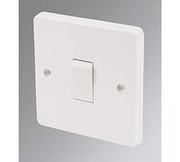 Crabtree - Capital 10AX 1-Gang 2-Way Light Switch White