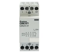 Crabtree CIK24-31 Installation Contactor 24A 3NO 1NC AC/DC