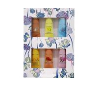 Crabtree EveIyn - Gardeners & Citron, Honey, Coriander & La Source & Tarocco Orange, Eucalyptus, Sage & Pomegranate, Argan, Grapeseed & Rosewater Hand Therapy | 25g×6 [GIFT SET] IMPERFECT BOX