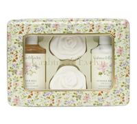 Crabtree & Evelyn 4 Piece Gift Set Tin (4-piece Set, Summer Hill)