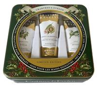 Crabtree & Evelyn Hand Therapy Gift Set Holiday Green Tin