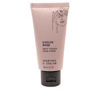 Crabtree & Evelyn Rose Soft Touch Face Foam, Skin Cleanser and Exfoliator, 50 ml