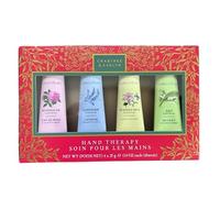 Crabtree & Evelyn | Rosewater, Lavender, Summer Hill & Lily Hand Therapy Set | 0.9 oz X 4