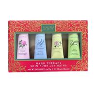Crabtree & Evelyn | Rosewater, Lavender, Summer Hill & Lily Hand Therapy Set | 0.9 oz X 4