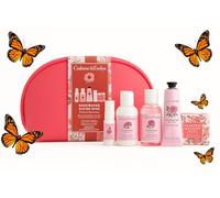 Crabtree & Evelyn Rosewater Personal Travel Set (6 Pieces - (3oz) bath and shower gel (3oz) body lotion (0.9oz) hand cream (0.33oz) body mist (3.5oz) soap 1 cosmetic bag
