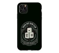 Crack Dot Bam Club Retro Mahjong Night Player Design Case for iPhone 11 Pro Max