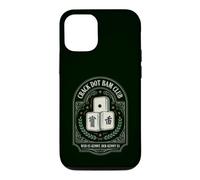 Crack Dot Bam Club Retro Mahjong Night Player Design Case for iPhone 12/12 Pro