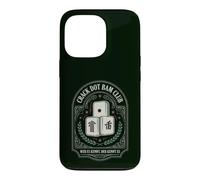 Crack Dot Bam Club Retro Mahjong Night Player Design Case for iPhone 13 Pro