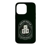 Crack Dot Bam Club Retro Mahjong Night Player Design Case for iPhone 14 Pro Max