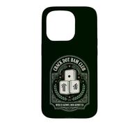 Crack Dot Bam Club Retro Mahjong Night Player Design Case for iPhone 15 Pro