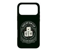 Crack Dot Bam Club Retro Mahjong Night Player Design Case for iPhone 17 Pro Max