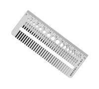 Crack Gauge Ruler, Gap Width Measurer, Scale Inspection Tool