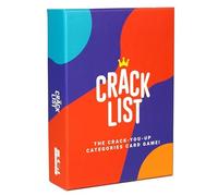 Crack List - The Crack-You-Up Categories Card Game | 2+ Players | Quick and Hilarious Game for Kids, Teens and Adults | Family Board Games