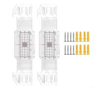 Crack Monitor Corner Gauge, Tell-Tale Monitoring Device Kit With Measurement Grid Plus Transparent Acrylic Sheet Scale Record Sheet