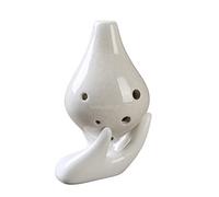 Crack Short Mouth 6-hole Ocarina Alto C Tune Beginner Student Ceramic Ocarina With Lanyard ocarina instrument (2)