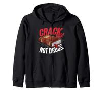 Crack This Not Drugs Holy Bible Christian Saying God Zip Hoodie