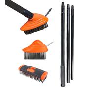 Crack Weeder Brush - Paver Weeding Brush Crevice Cleaner | Grass Removal Cleaning Tools for Outdoor Patio Garden Lawn Concrete Deck Brick Backyard Yard Flower Bed Asphalt