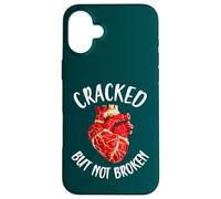 Cracked But Not Broken Japanese Pottery Kintsugi Art Case for iPhone 16 Plus