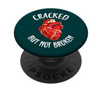 Cracked But Not Broken Japanese Pottery Kintsugi Art PopSockets Adhesive PopGrip