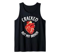 Cracked But Not Broken Japanese Pottery Kintsugi Art Tank Top