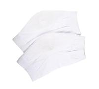 Cracked Heel Socks with Hydrating Gel Overnight Foot Care Elastic Cuffs Toeless Design Breathable Anti, White, Small-XX-Large