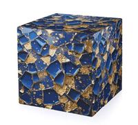 Cracked Lapis Lazuli Leaf Magic Cube,The Original 3x3 Cube,Speed Cube Problem-Solving Brain Teaser,Easy Turning Sensory Puzzle Toy,Sensory Stress Relief Form Fidget Toys