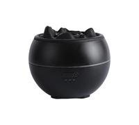 Cracked Salt Stone 4-in-1 Humidifier Air Purifie Scent Diffuser With Flame Design For Home Office ABS Essential Oil Diffuser With