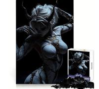 Cracked Skin Demon Jigsaw Puzzles for Adults 1000 Piece Logic Fun, Smooth Thick, Playful Challenge, Xmas Santa Gift (50x75cm)