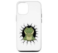 Cracked Wall Alligator Gator Alligators Case for iPhone 12/12 Pro