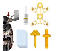 Cracked Windshield Repair Kit - Professional Quick Glass Fixing | Windshield Repair Kit for Chips and Cracks - for Windscreen Car Automotive Scratch Mirror Paint Window