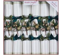 Crackers Ltd 6 x Evergreen Christmas Crackers by Robin Reed