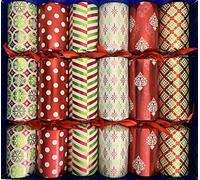 Crackers Ltd Family Size Large Selection Box of Christmas Crackers with cat themed content