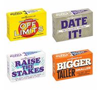 Crackers Ltd Mini Card Games in a Matchbox, Assorted Themes, 50 Cards, Family Fun, 7 x 4.5 x 2cm